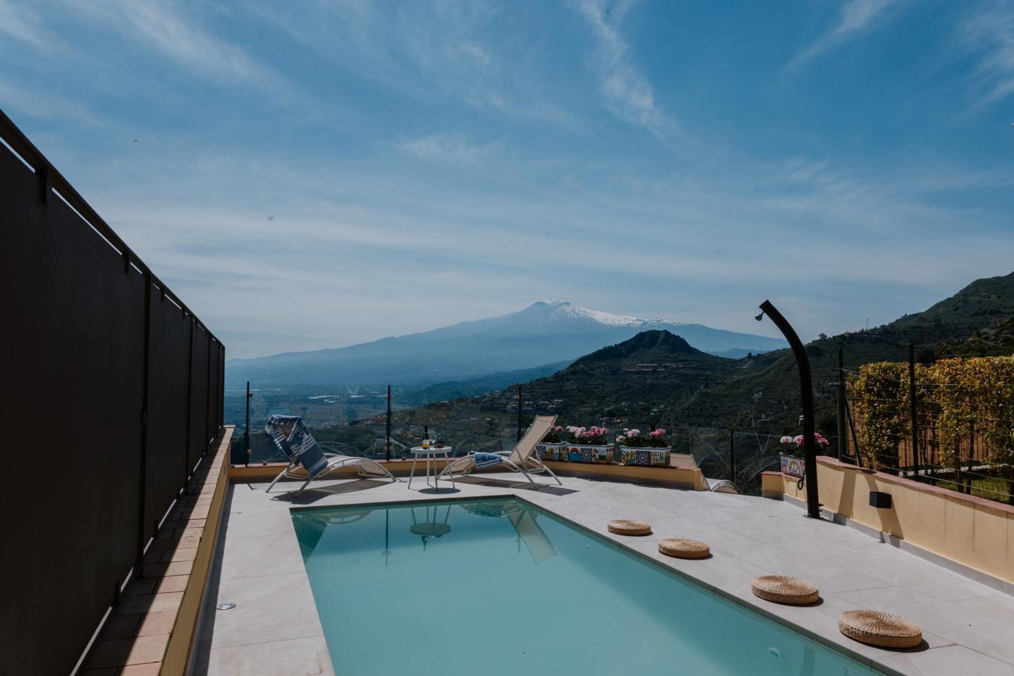 Villa Da Vinci Luxury Panoramic Apartments - Taormina Rooms Collection Exterior foto