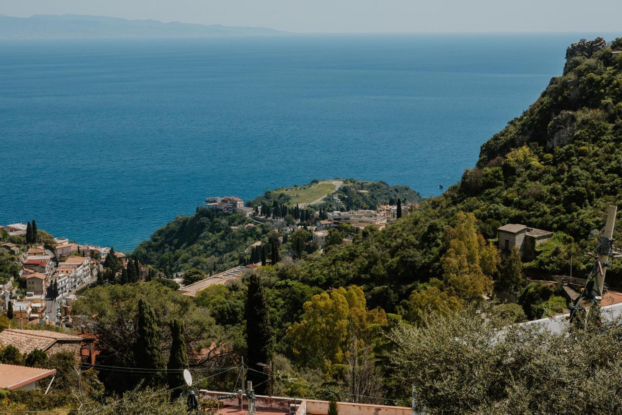 Villa Da Vinci Luxury Panoramic Apartments - Taormina Rooms Collection Exterior foto